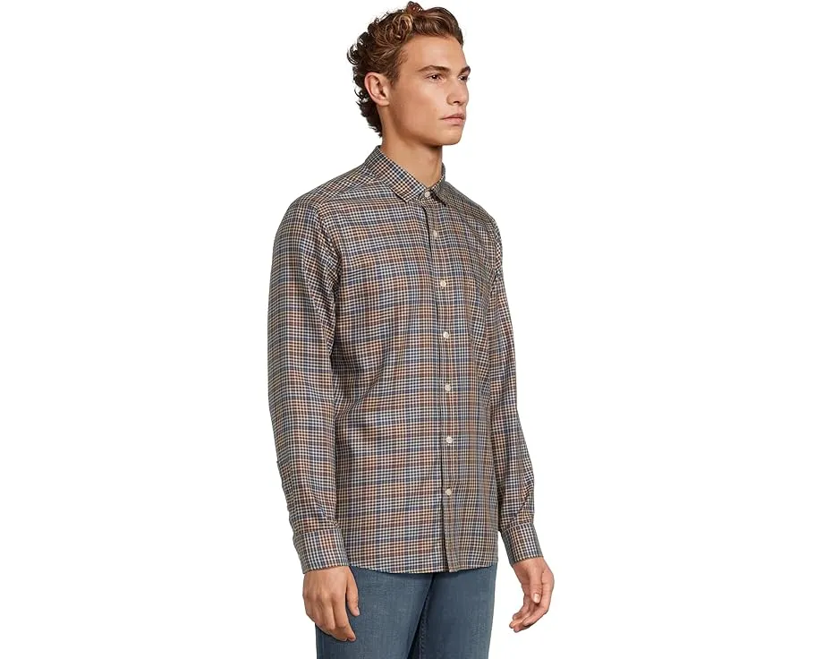 Сорочка Johnston & Murphy Non-iron с технологией немнущейся ткани и контрастными деталями