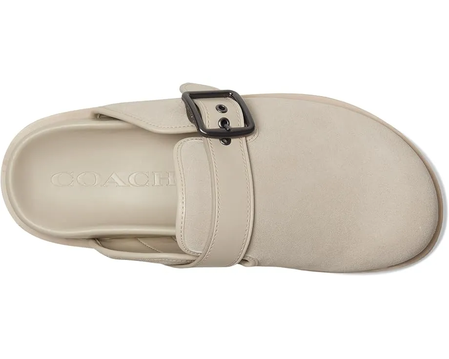 Сабо Buckle с ремешком и формованной стелькой от COACH