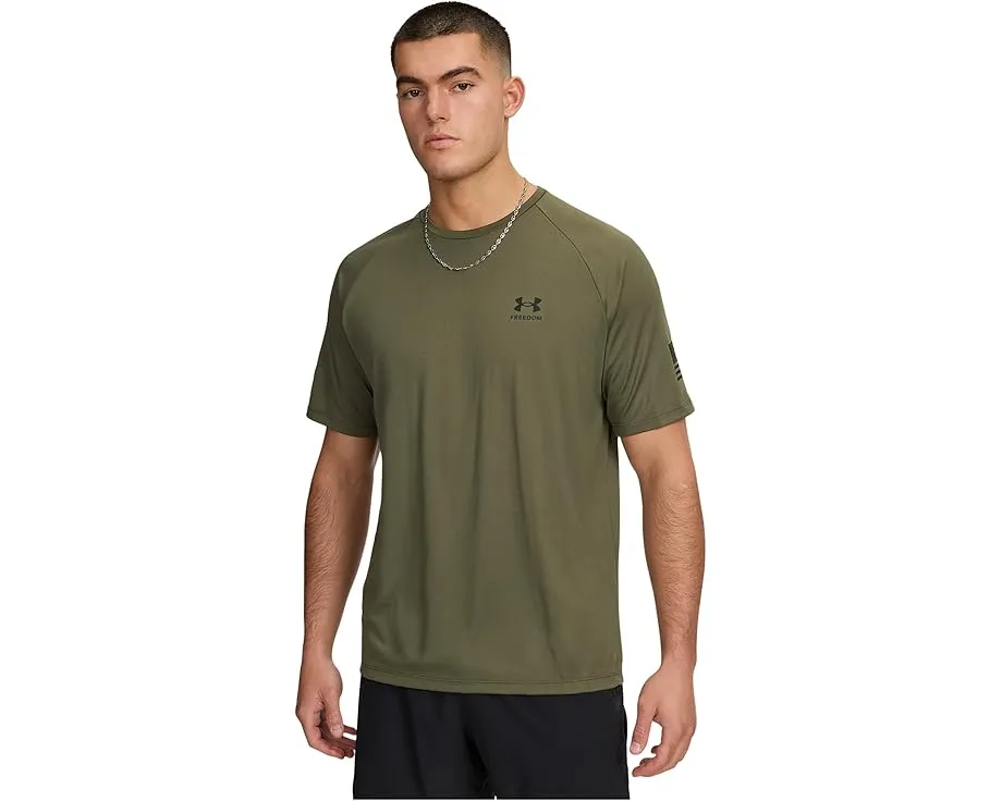 Футболка Under Armour Freedom Tech с коротким рукавом и логотипом
