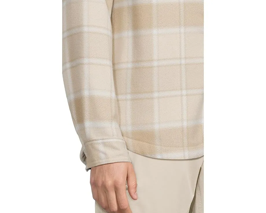 Куртка-рубашка Columbia Windward II с подкладкой из флиса Sherpa и клетчатым рисунком