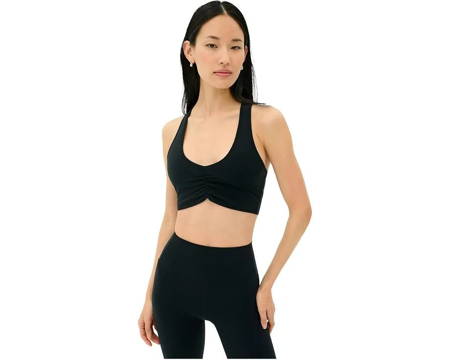 Splits59 бюстгальтер Airweight Light Support Bra с драпировкой