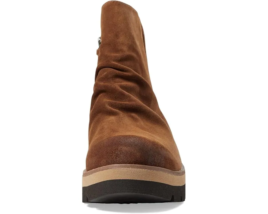 Ботинки Sofft Pecola из водонепроницаемой кожи и замши на платформе