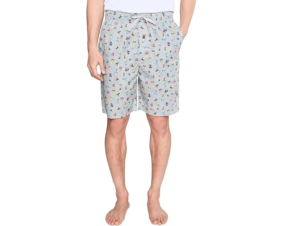 Пижамные шорты Tommy Bahama Cotton Woven с тропическим принтом
