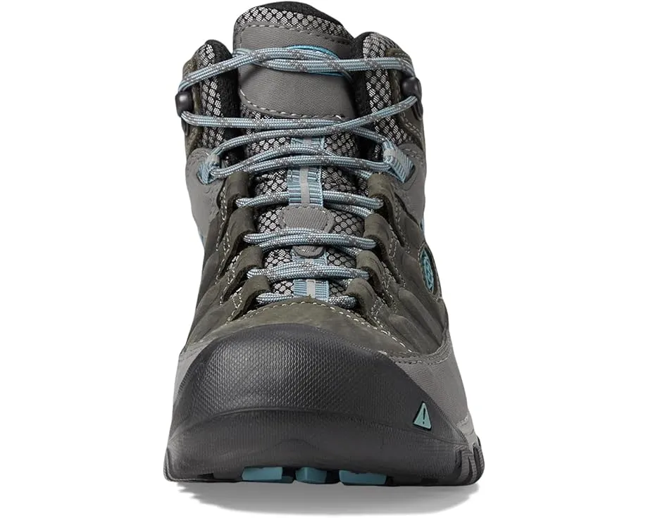 KEEN Targhee III Mid Waterproof треккинговые ботинки Magnet Atlantic Blue