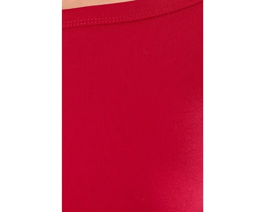 Футболка Madewell 90s Boatneck из компактного хлопка с длинными рукавами