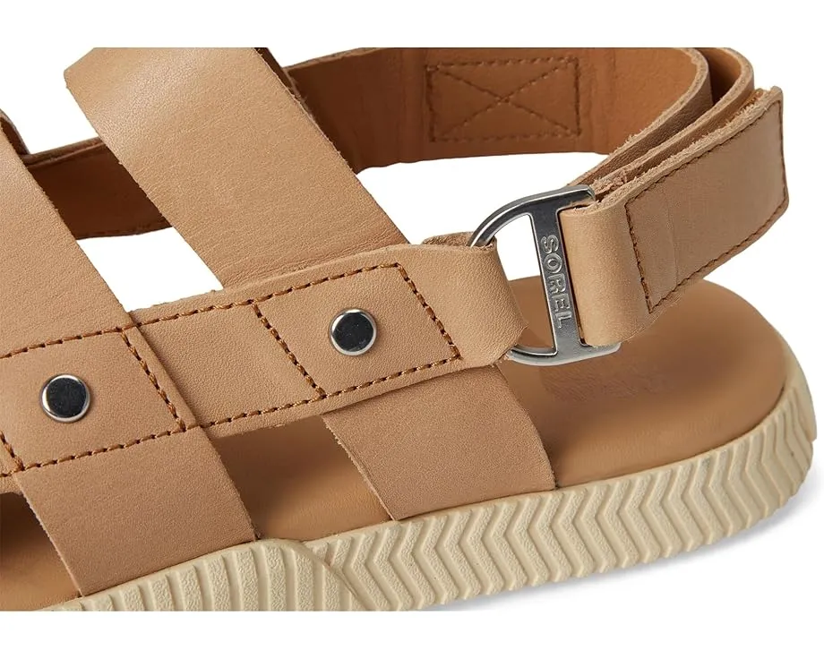 Сандалии SOREL Ona Ave™ Slingback Flat с ремешком на липучке и стелькой из ЭВА