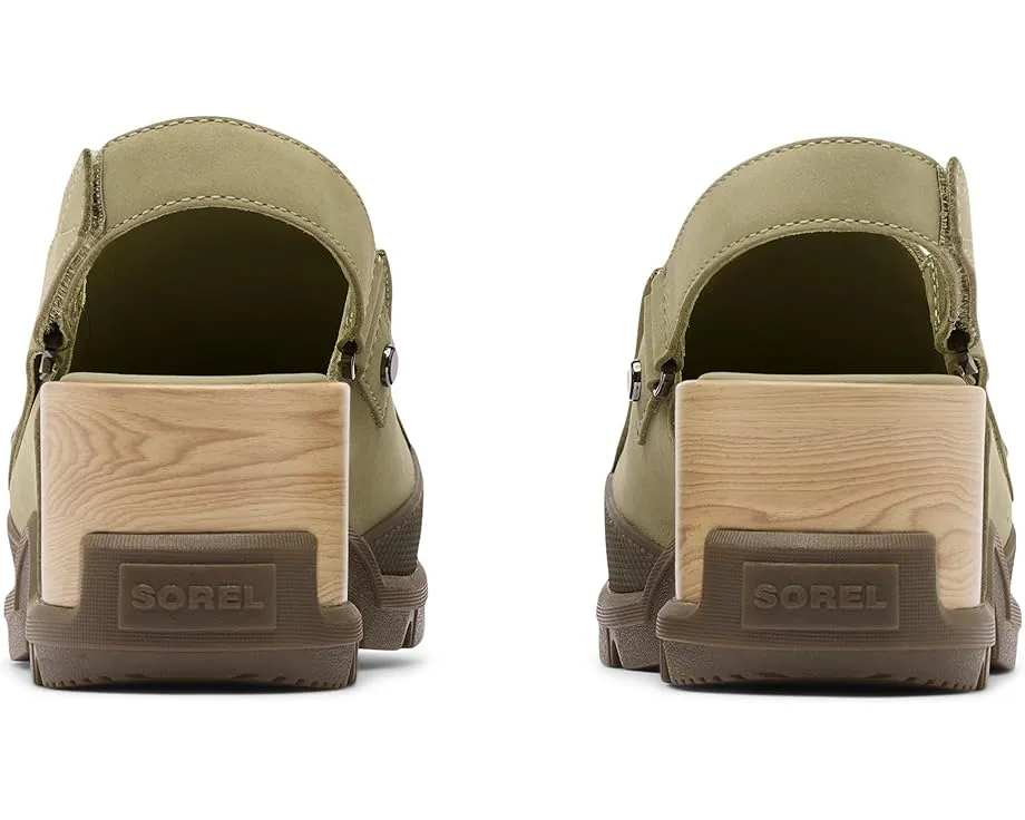 Клоги SOREL Roam’N Clog RBR из гладкой кожи с регулируемой липучкой