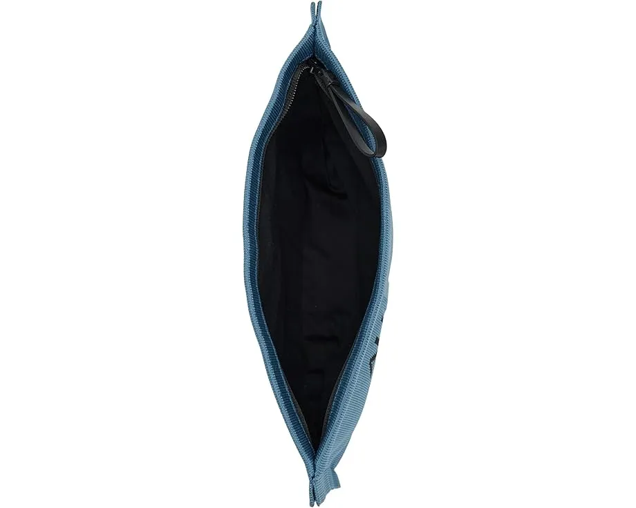Клатч AllSaints Izzy Steel Blue из переработанного полиэстера