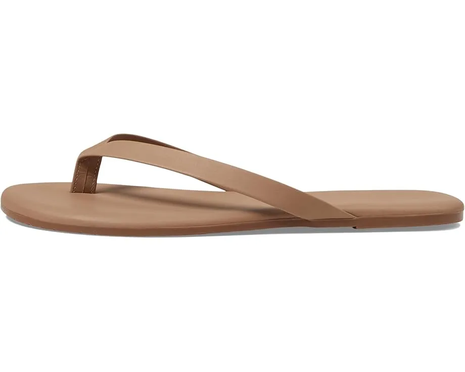 TKEES The Boyfriend Сланцы из натуральной кожи на резиновой подошве