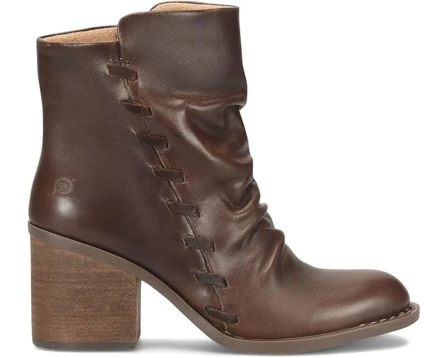 Ботинки Born Toni с декоративной строчкой и молнией сбоку