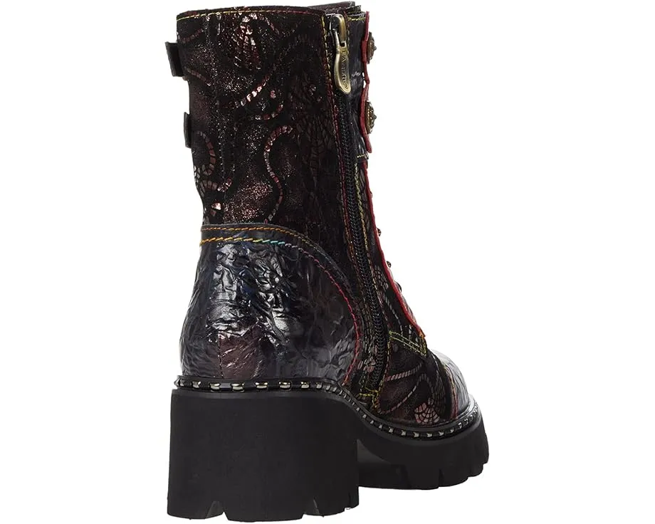 L'Artiste by Spring Step Limitless ботинки с двойными пряжками и тракторной подошвой