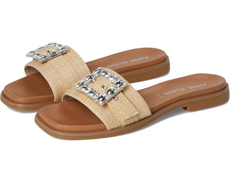 Anne Klein балетки Capara с кристальной пряжкой и технологией iFlex