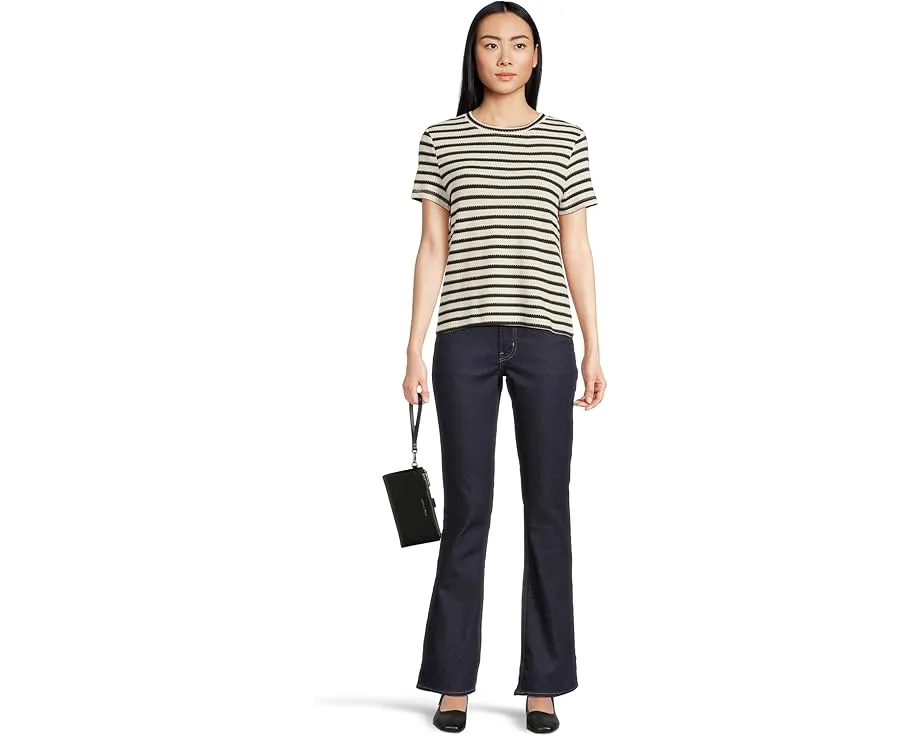 Клатч на запястье MICHAEL Michael Kors Adele Double Zip из зерненой кожи с двумя отделениями