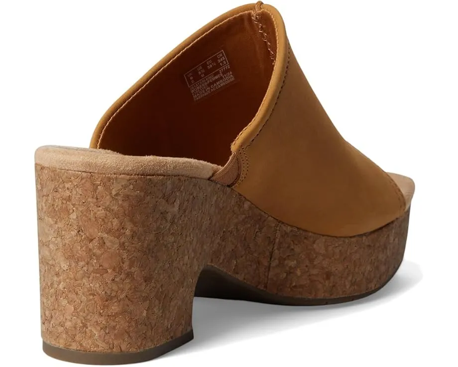 Сандалии Clarks Nerisa Vine на пробковом каблуке с мягкой стелькой