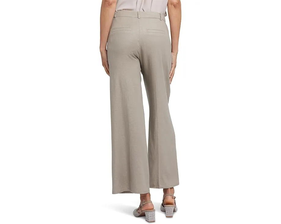 Брюки NYDJ Morgan из дышащего стрейч-льна с расклешенным силуэтом