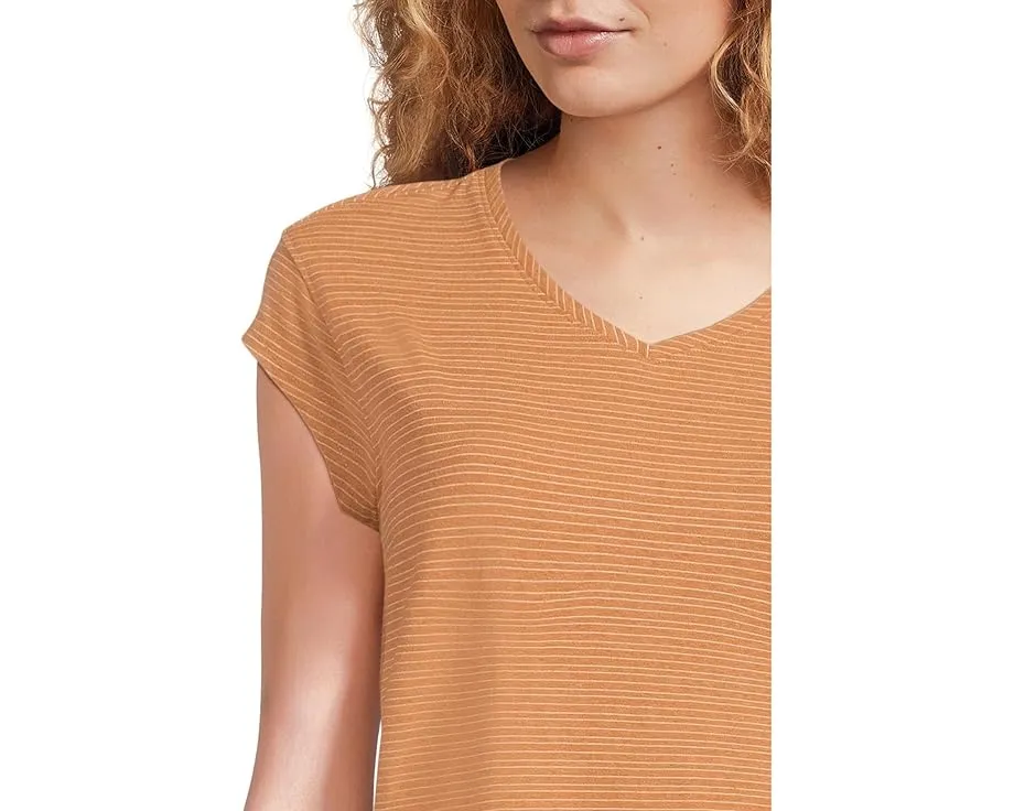 Футболка Royal Robbins Vacationer с V-образным вырезом и коротким рукавом