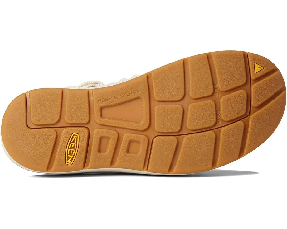 Сандалии KEEN Uneek Canvas с поддержкой свода стопы и шнуровкой