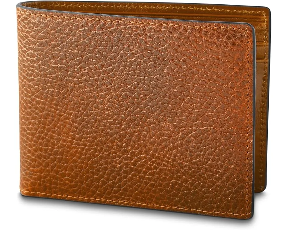 Bosca Roma Italia кожаный кошелек-бифолд с окошком для удостоверения