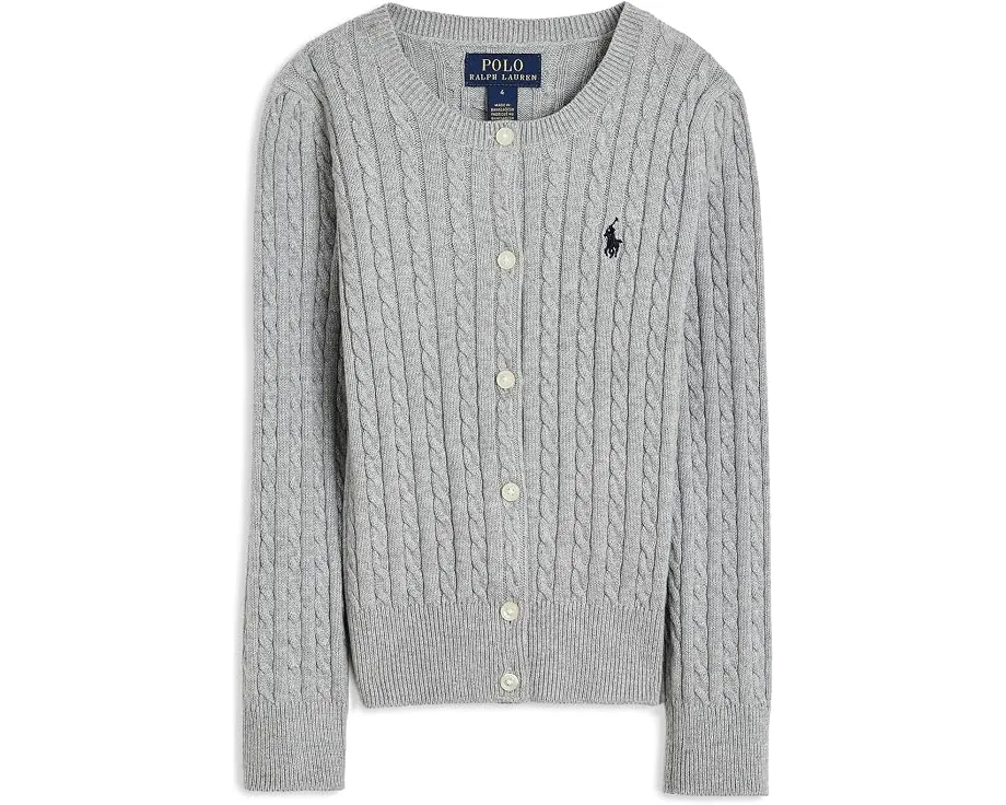 Детский хлопковый кардиган Polo Ralph Lauren Mini-Cable
