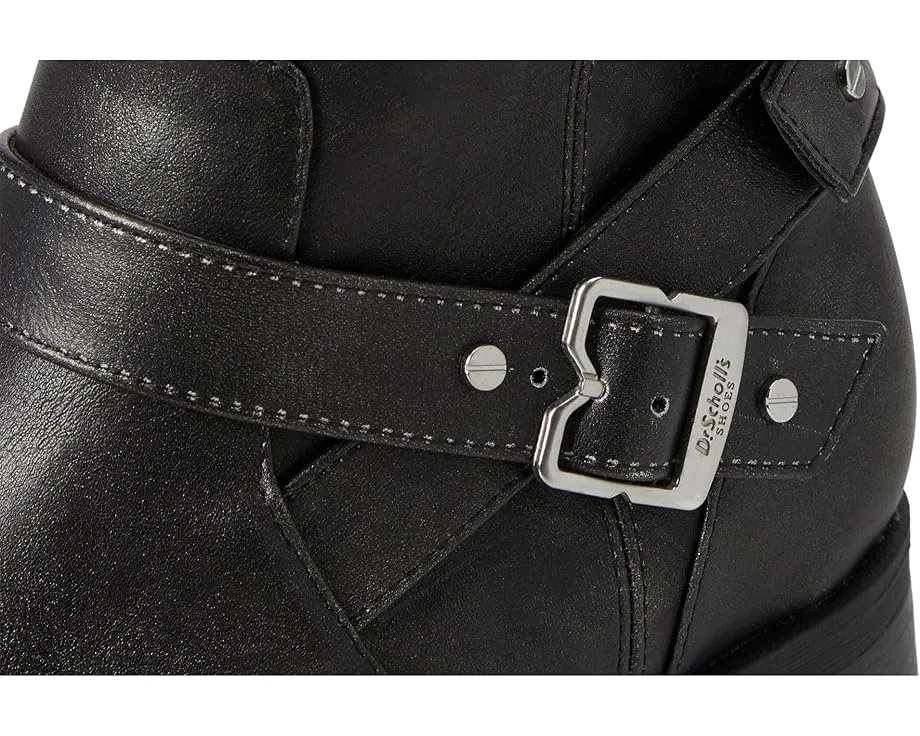 Ботильоны Janis Rugged Short Boots от Dr. Scholl's в стиле мотто с пряжкой