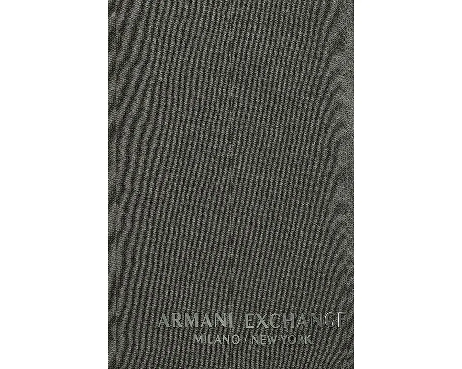 Шорты Armani Exchange из хлопкового френч терри с эластичным поясом на кулиске