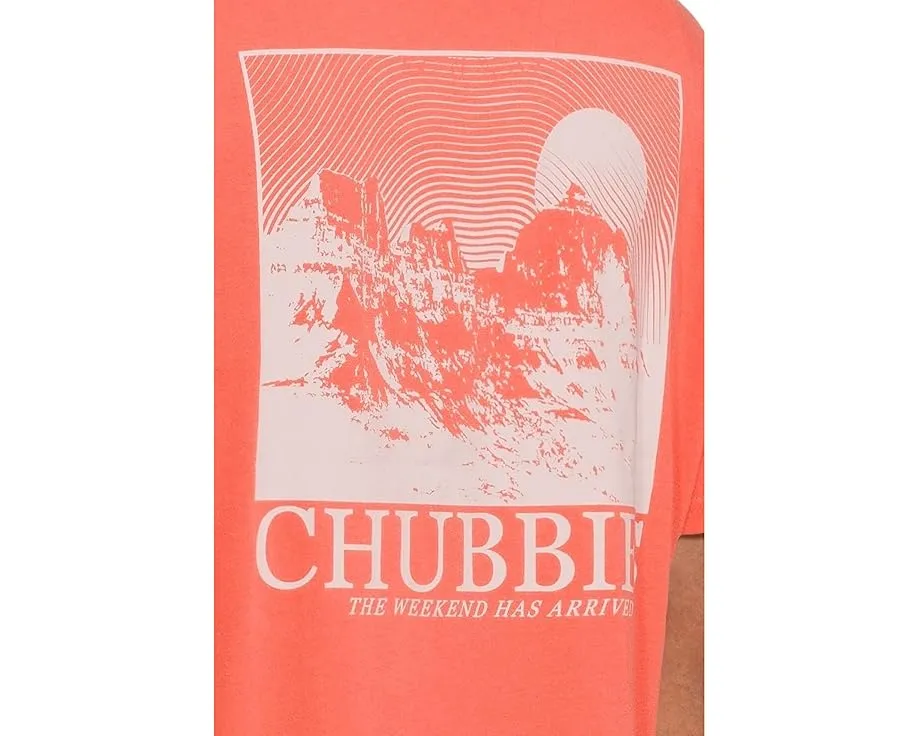 Футболка Chubbies The Self Motivator с принтом без кармана