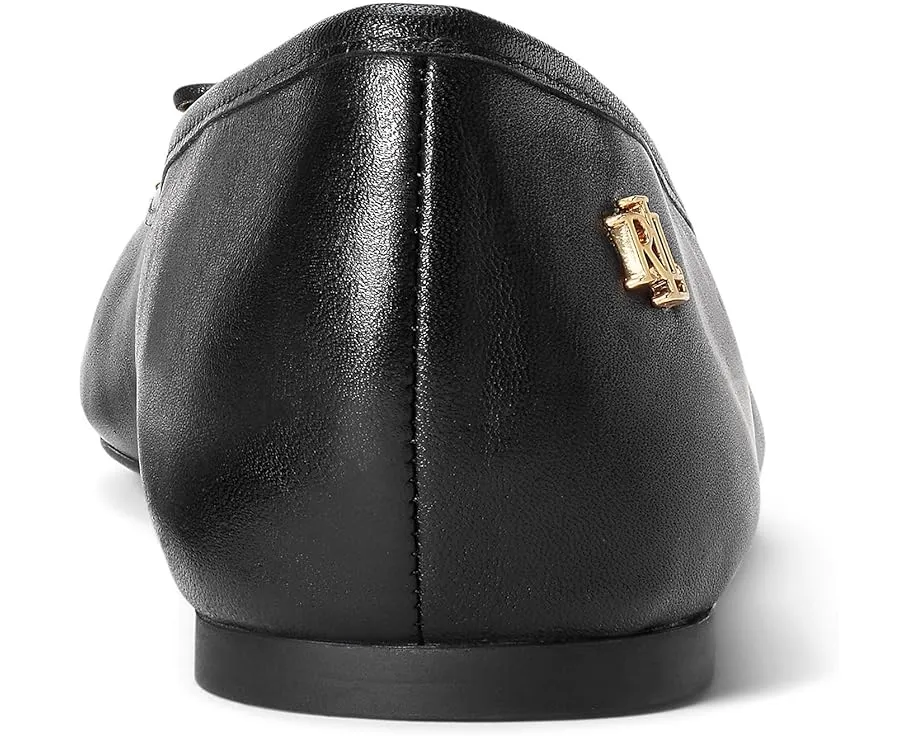 Балетки Jayna Flat от Lauren Ralph Lauren с бантом и металлическими деталями