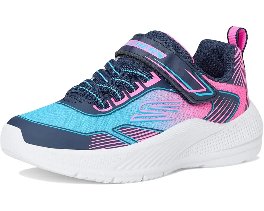 SKECHERS KIDS Microspec Advance Oasis Point детские кроссовки с 3D принтом и застежкой на липучке