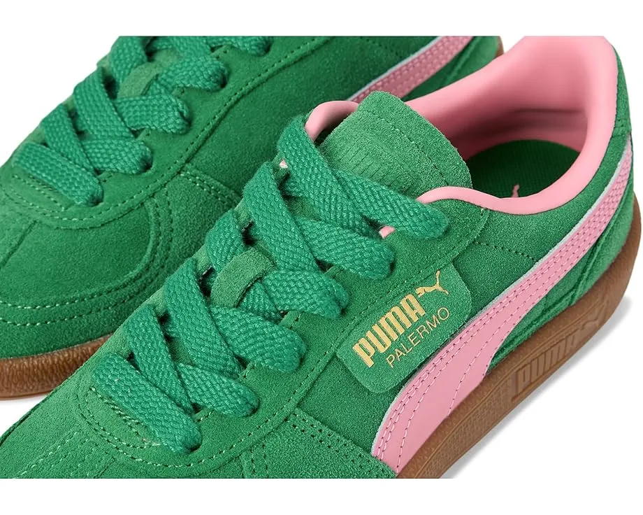 Детские кроссовки PUMA Palermo из замши с классическим Т-образным носком