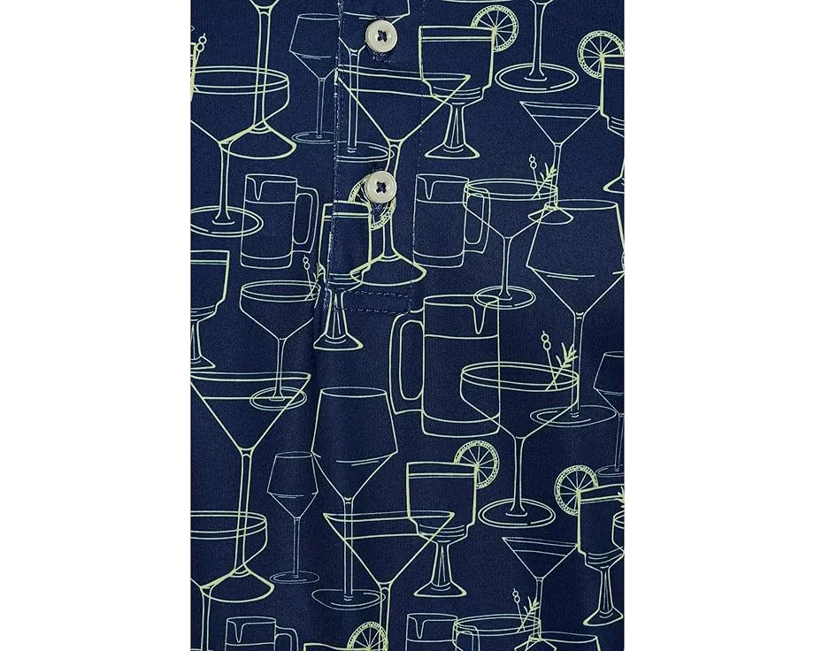 Поло Chubbies The Shake And Stirs с защитой UPF 50+ и эластичной тканью