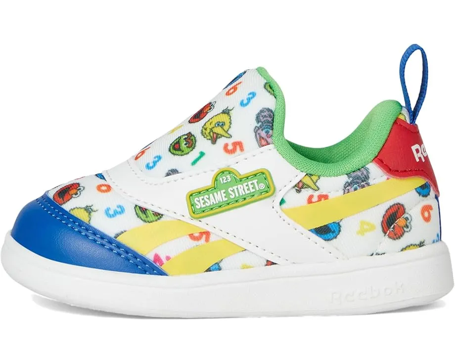 Слипоны Reebok x Sesame Street Club C Revenge для малышей с текстильной подкладкой
