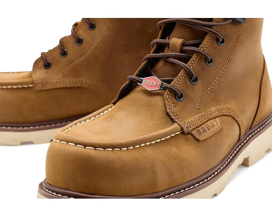 Водонепроницаемые рабочие ботинки BRUNT Marin 6 дюймов (15.24 см) с композитным носком и каблуком 90°