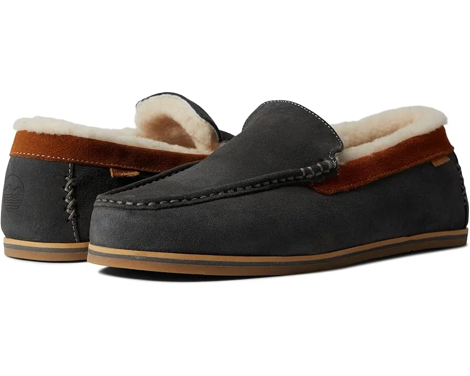 Домашние тапочки hari mari Hacienda из замши с подкладкой из овчины и стелькой с памятью формы