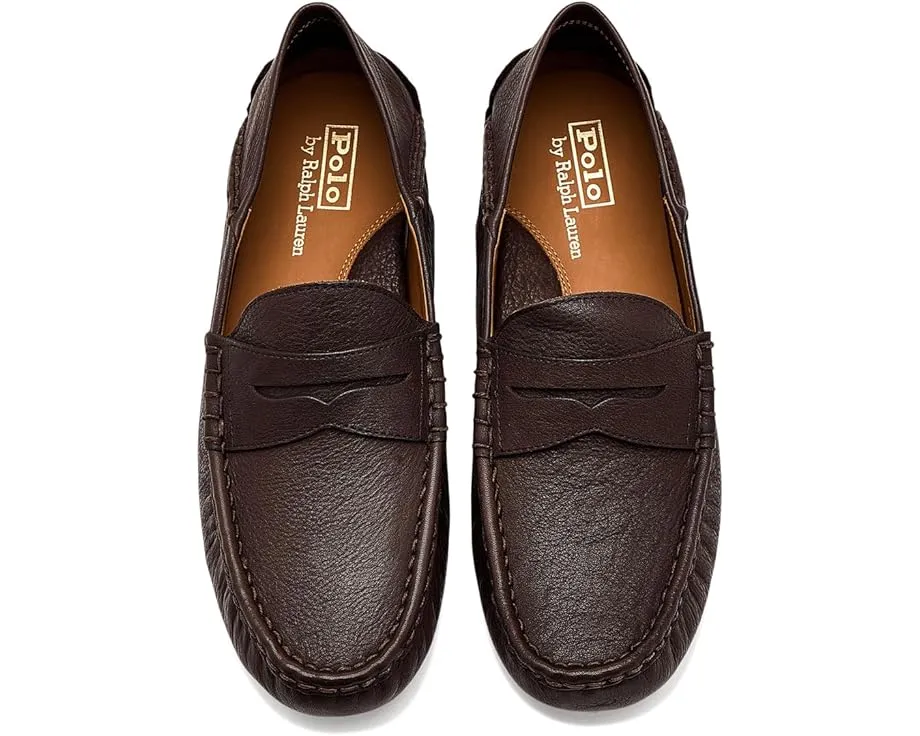 Мокасины Polo Ralph Anders из натуральной кожи с ремешком и резиновой подошвой
