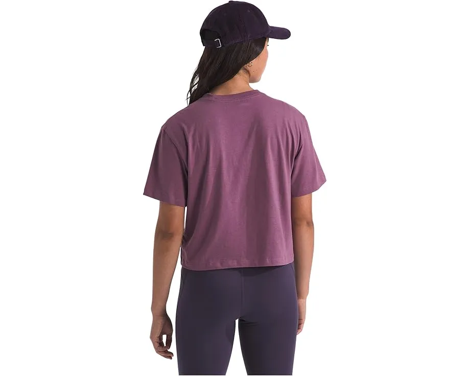 Кроп-футболка Evolution Simple Dome с коротким рукавом и свободным кроем