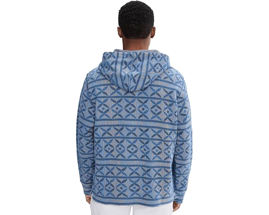 Толстовка Tommy Bahama Diamante Dunes Baja Hoodie с жаккардовым узором и капюшоном