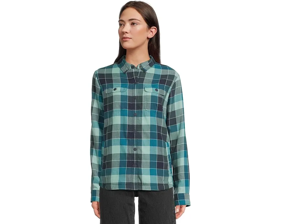 L.L.Bean Фланелевая рубашка с флисовой подкладкой и накладными карманами