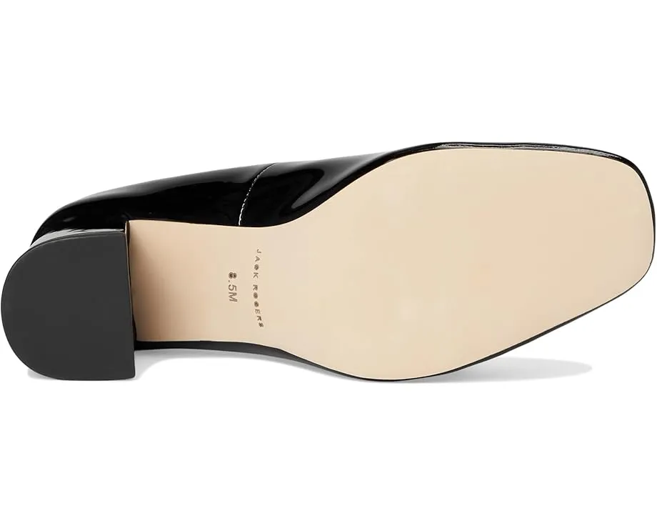 Jack Rogers туфли Lenora Pump на устойчивом каблуке из кожи