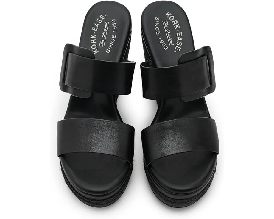 Сандалии Kork-Ease Raya с плетеным клином и большой пряжкой