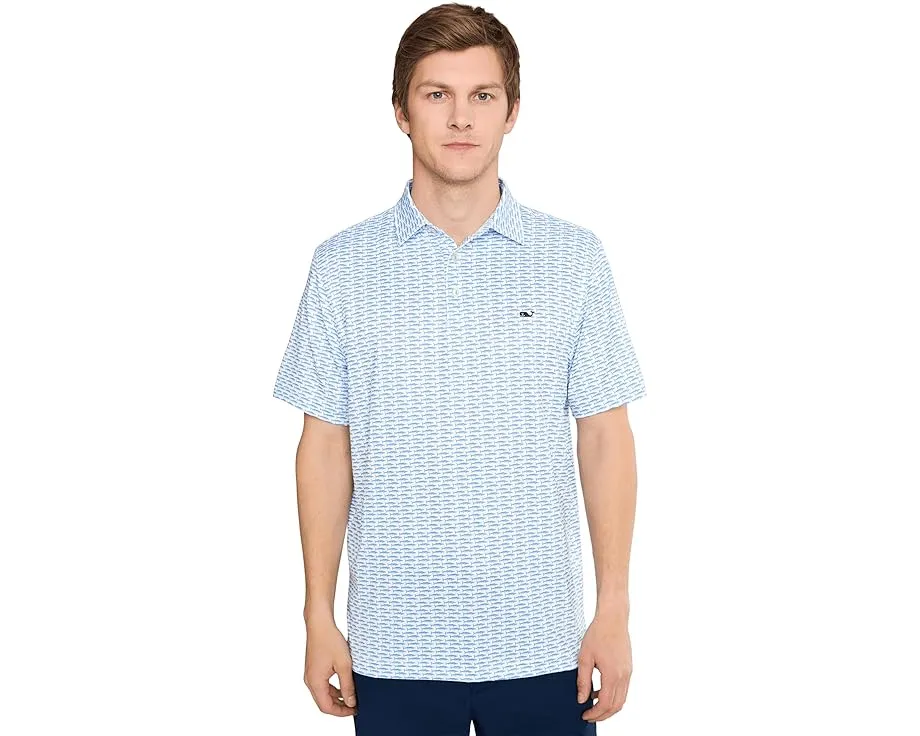 Поло Printed Sankaty от Vineyard Vines с защитой UPF 50+