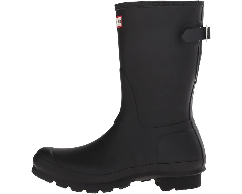 Резиновые сапоги Hunter Original Short Back Adjustable с регулируемым ремешком и водонепроницаемой конструкцией