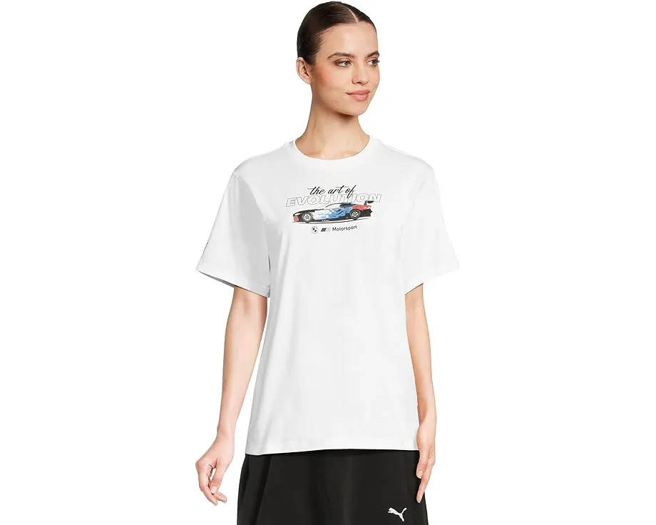 Футболка PUMA BMW M Motorsport с принтом и свободным кроем