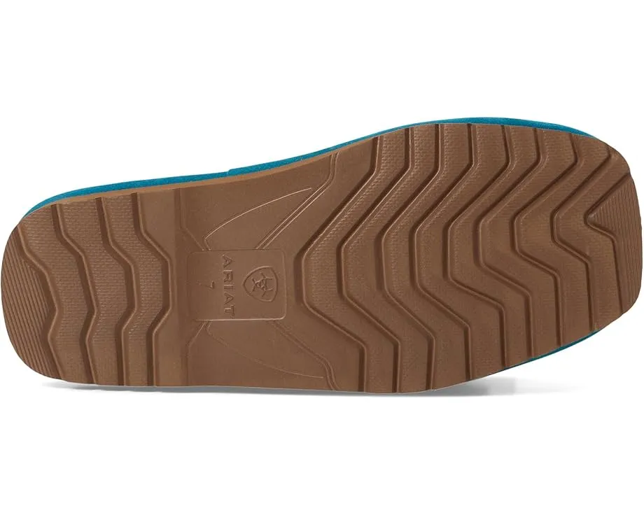 Домашние тапочки Ariat Jackie Square Toe Exotic с вышивкой