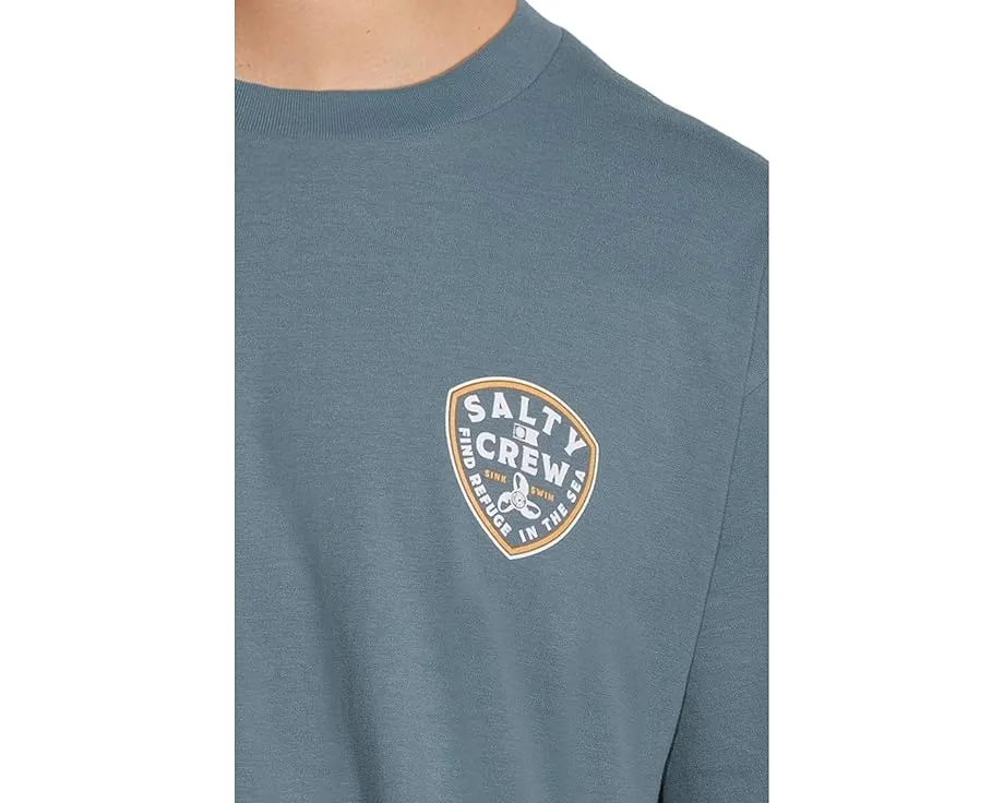 Футболка Salty Crew Rotor Classic с коротким рукавом из мягкого хлопка