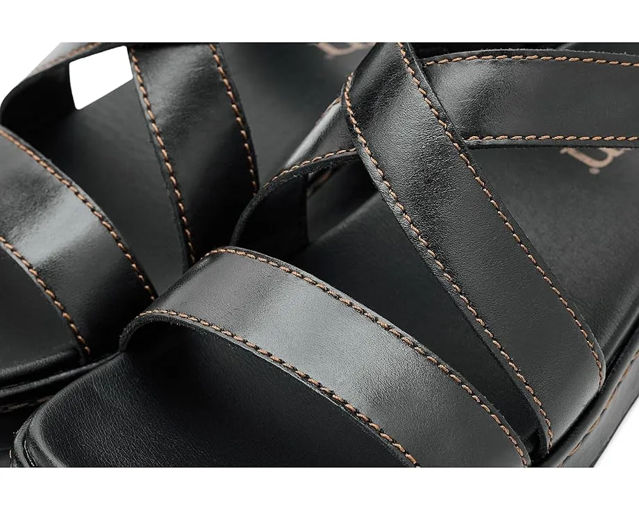 Сандалии Born Victoria с платформой и самозавернутым клином