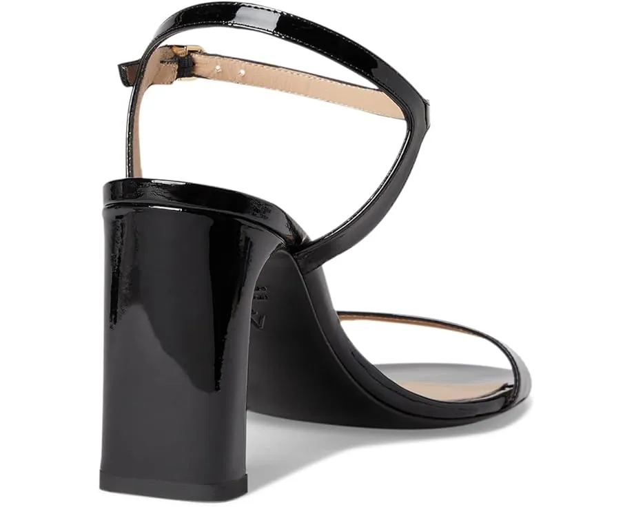 Сандалии Stuart Weitzman Babette 85 на массивном каблуке с кожаным верхом