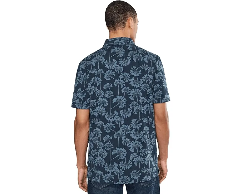 Поло TravisMathew Comfortknit Breeze с цветочным принтом