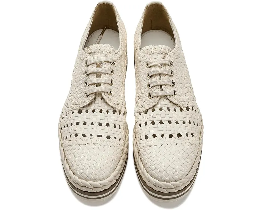 Оксфорды Piknik с плетеной кожей и платформой La Canadienne