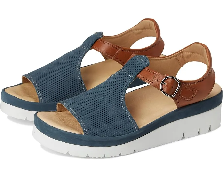 Сандалии Samuel Hubbard Portola T-Strap с застежкой на липучке и платформой из ЭВА