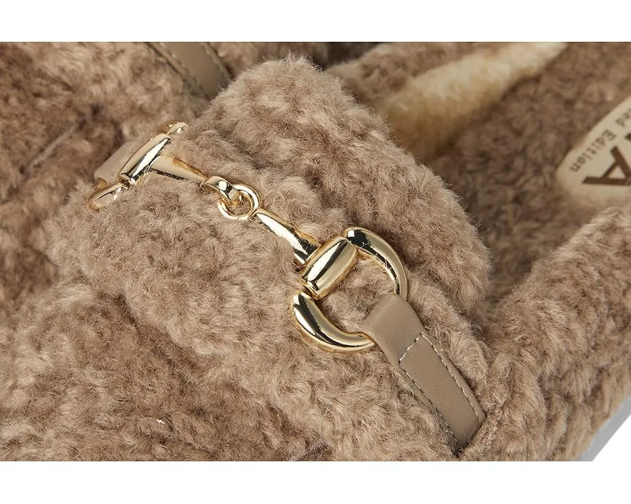 Тапочки MIA MLE-Cocoa с искусственным мехом и анатомической стелькой